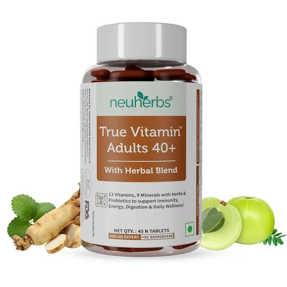 Neuherbs True Vitamin Adult 40+ Tablets