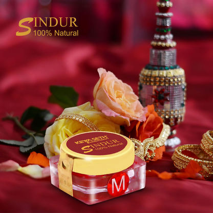 Keya Seth Aromatherapy 100% Natural Maroon Sindoor Powder