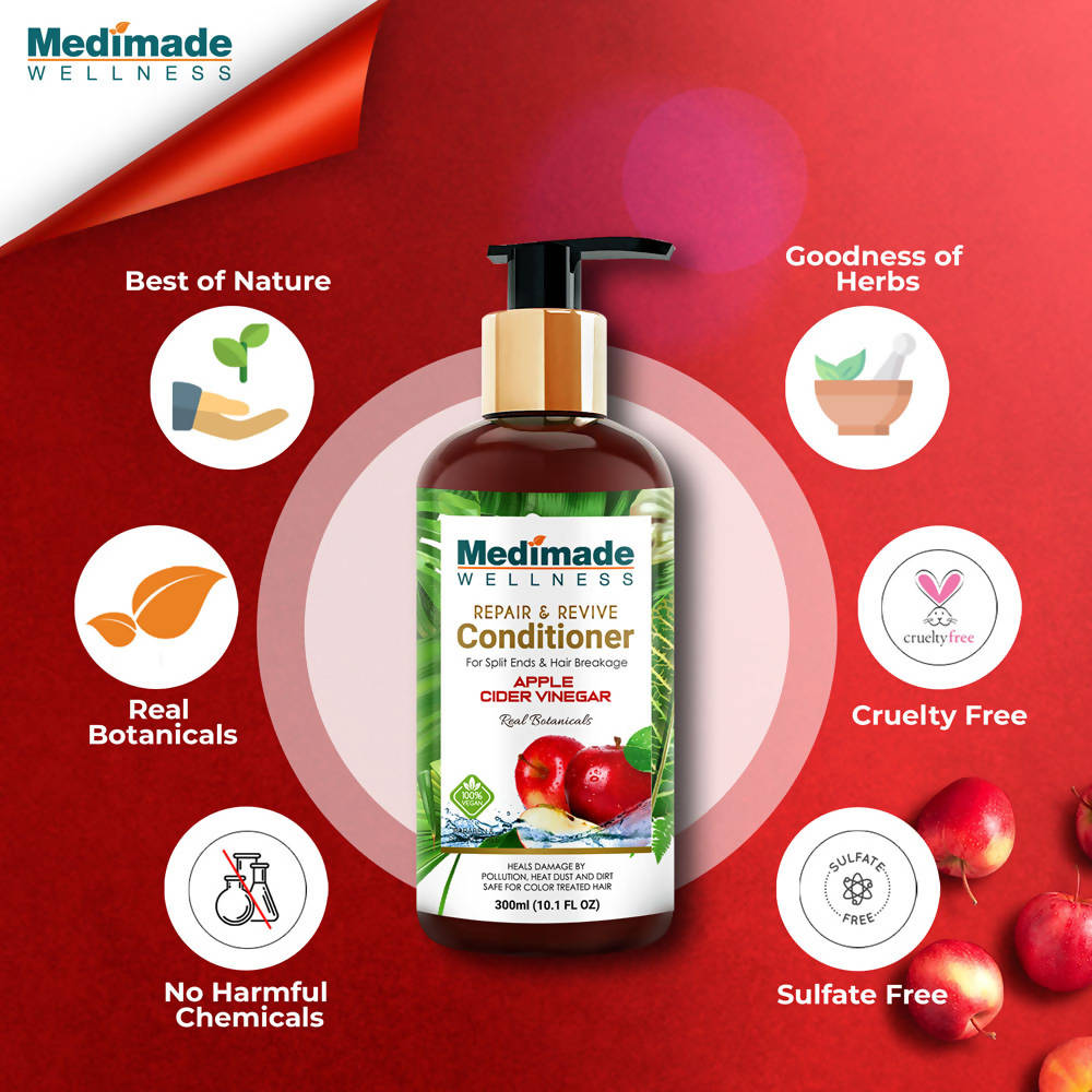 Medimade Wellness Repair & Revive Conditioner With Apple Cider Vinegar - DrMediCart