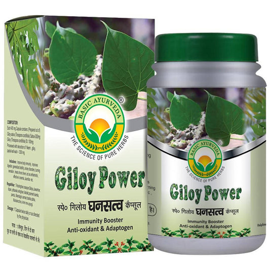 Buy Basic Ayurveda Giloy Power Capsules from DrMediCart, Ship from India to USA