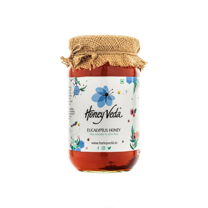 HoneyVeda Premium Raw Eucalyptus Honey