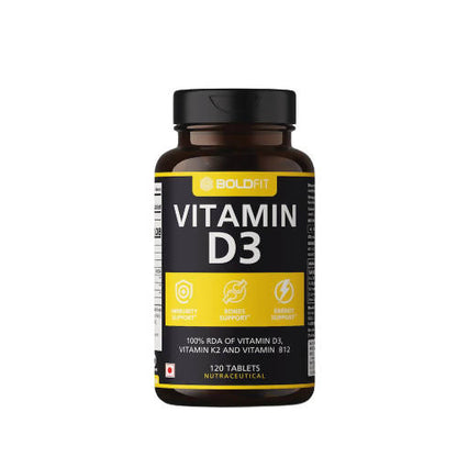 Boldfit Vitamin D3 Tablets