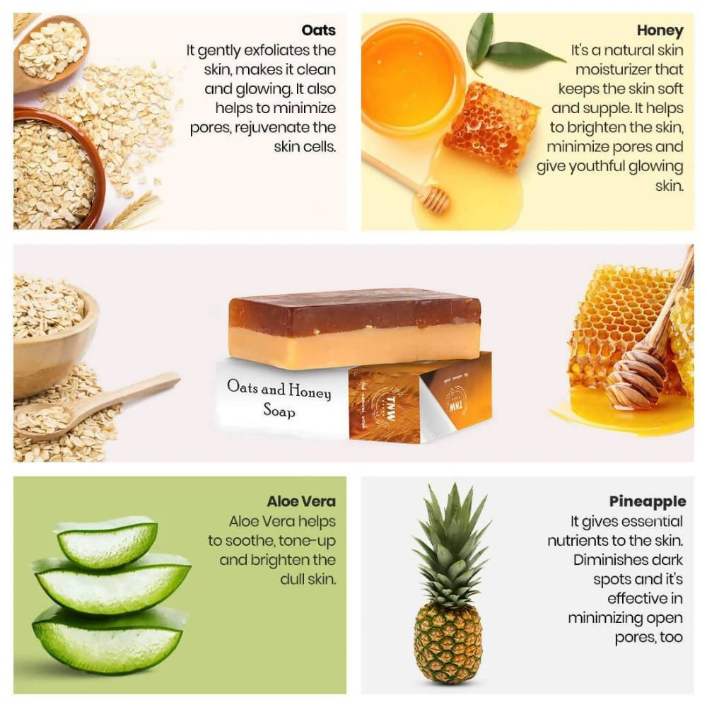 The Natural Wash Oats and Honey Soap - Drmedicart