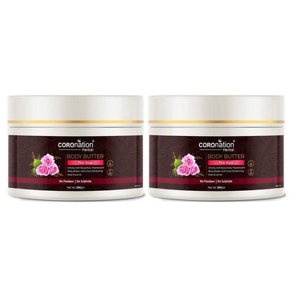 Coronation Herbal Pink Rose Body Butter