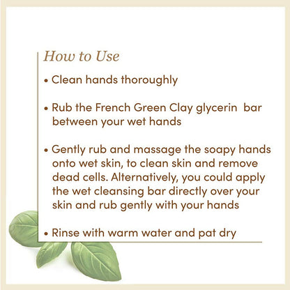 The Earth Reserve Neem Leaves & Basil Blend Soap