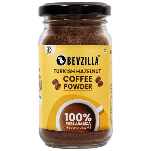 Buy Bevzilla Instant Coffee Powder (Turkish Hazelnut Flavour) from DrMediCart