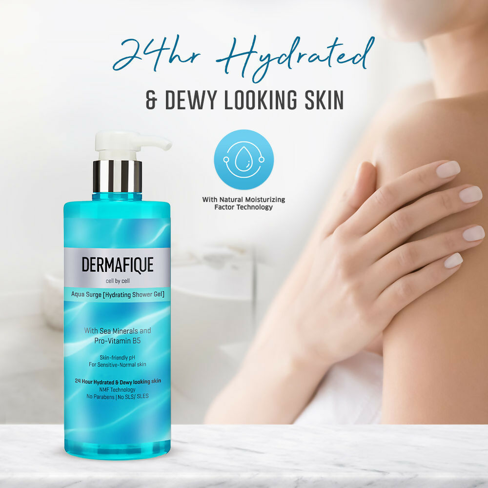 Dermafique Aqua Surge Exfoliating Shower Gel