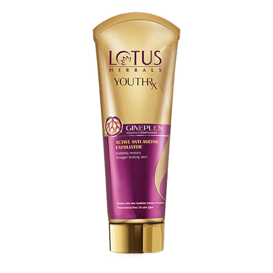Buy Lotus Herbals YouthRx Gineplex Youth Compound Active Anti Ageing Exfoliator from DrMediCart, Ship from India to USA