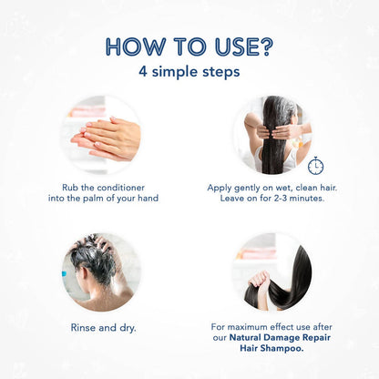 How To Use The Moms Co Natural KA+ Damage Repair Hair Conditioner