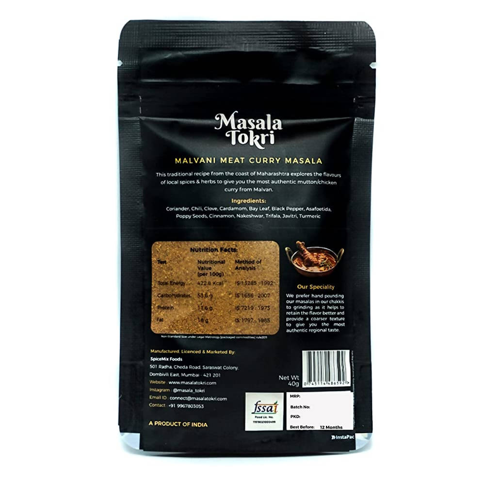 Masala Tokri Malvani Meat Curry Masala Powder