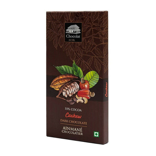 Buy Ainmane Cashew Dark Chocolate 55% Cocoa from DrMediCart
