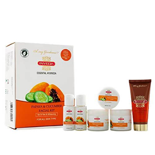 Buy Inveda Papaya & Cucumber Facial kit from DrMediCart, Ship from India to USA