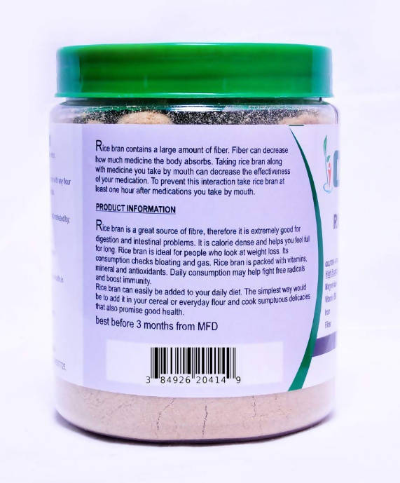 Nature Health Organic Purified Rice Bran Powder