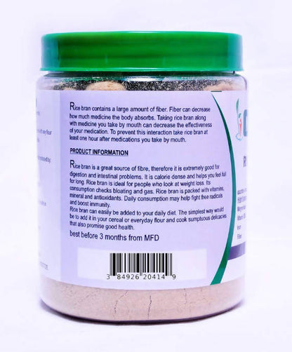 Nature Health Organic Purified Rice Bran Powder