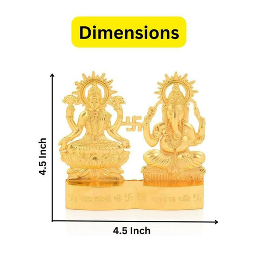 Collectible India Lakshmi Ganesha Murti Idol Set