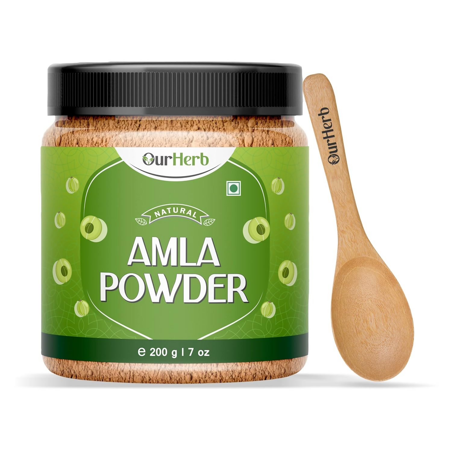 OurHerb Pure & Natural Amla Powder for Health, Skin & Hair