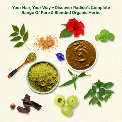 Radico Organic Neem Leaf Powder For Shiny & Healthy Hair
