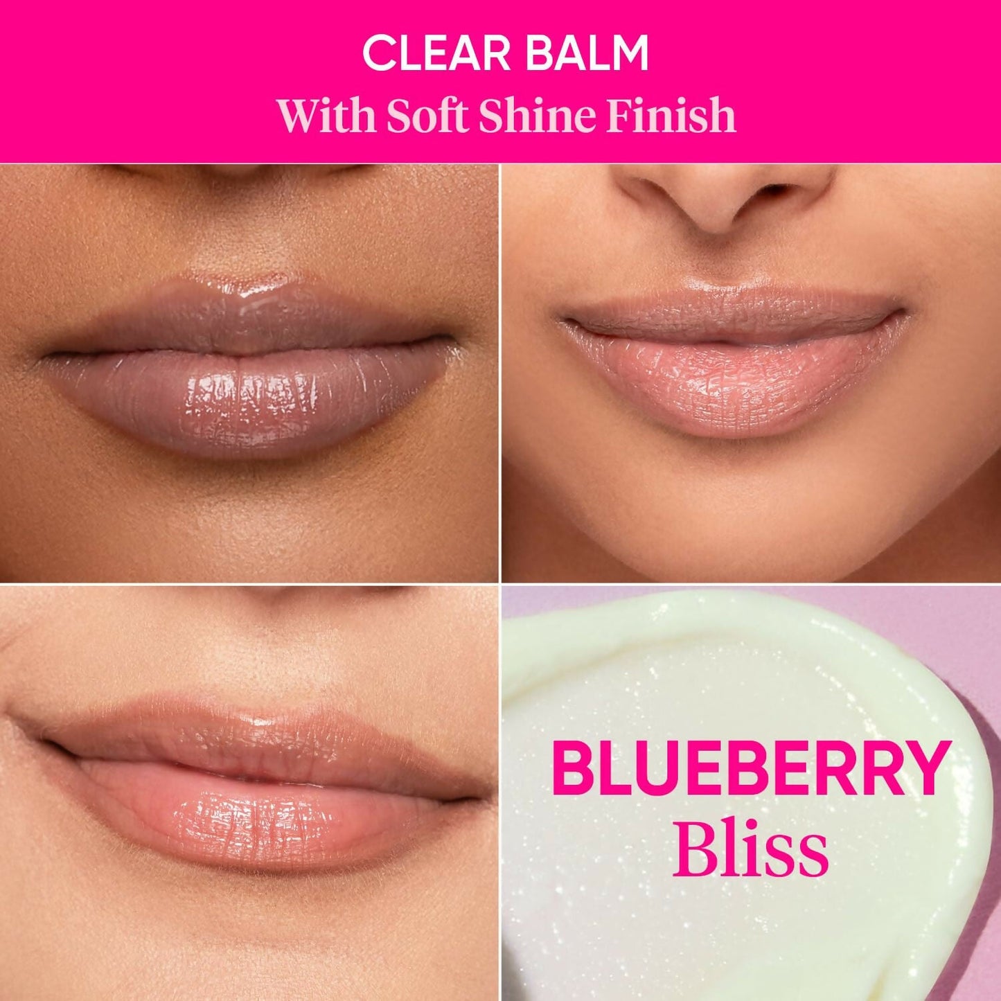 Dot & Key Barrier Repair Hydrating Lip Balm SPF 50 With Ceramides & Peptides Blueberry Bliss