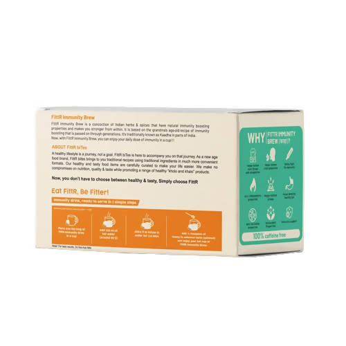 FittR biTes Immunity Brew Tea Bags