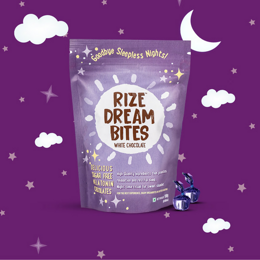 Buy Rize Energy Bar Dream Bites - White Chocolate from DrMediCart