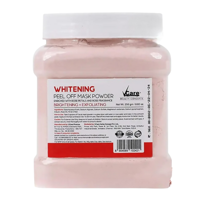 Buy VCare Skin Whitening Rose Peel Off Mask Powder from DrMediCart, Ship from India to USA