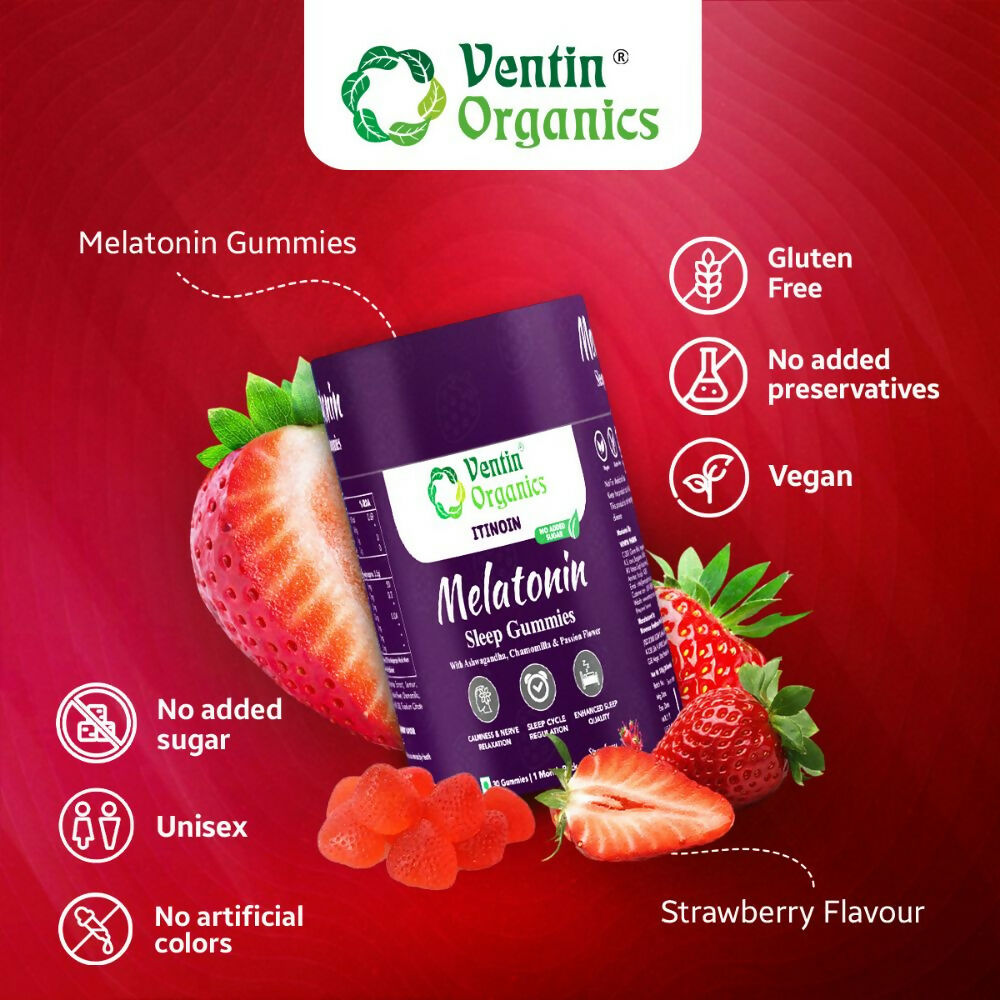 Ventin Organics Itinoin Melatonin 5mg Sleep Gummies