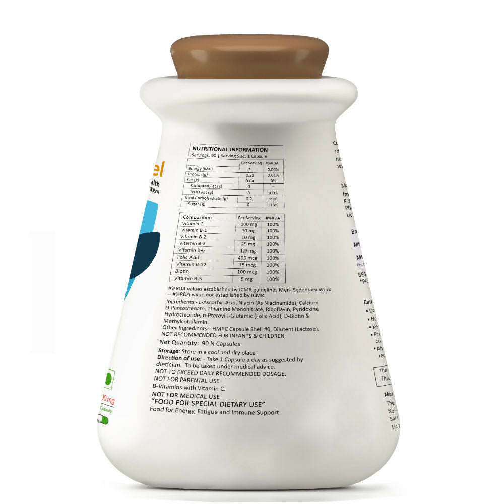 MyFitFuel B-complex with Vitamin C Capsules