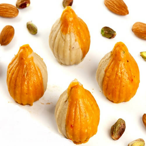Ghasitaram Mango Twin Kaju Modaks