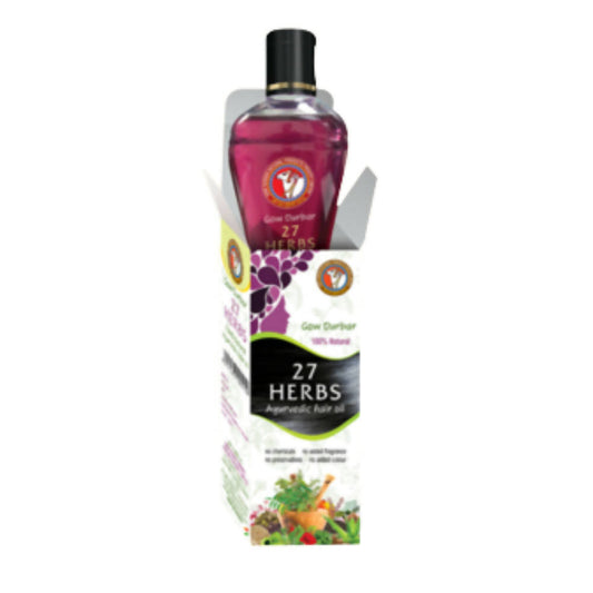 GowDurbar 27 Herbs Hair Oil - DrMediCart