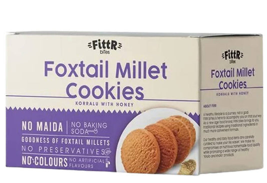FittR biTes Foxtail Millet Cookies