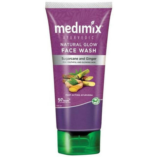 Medimix Natural Glow Face Wash with Sugarcane & Ginger - DrMediCart