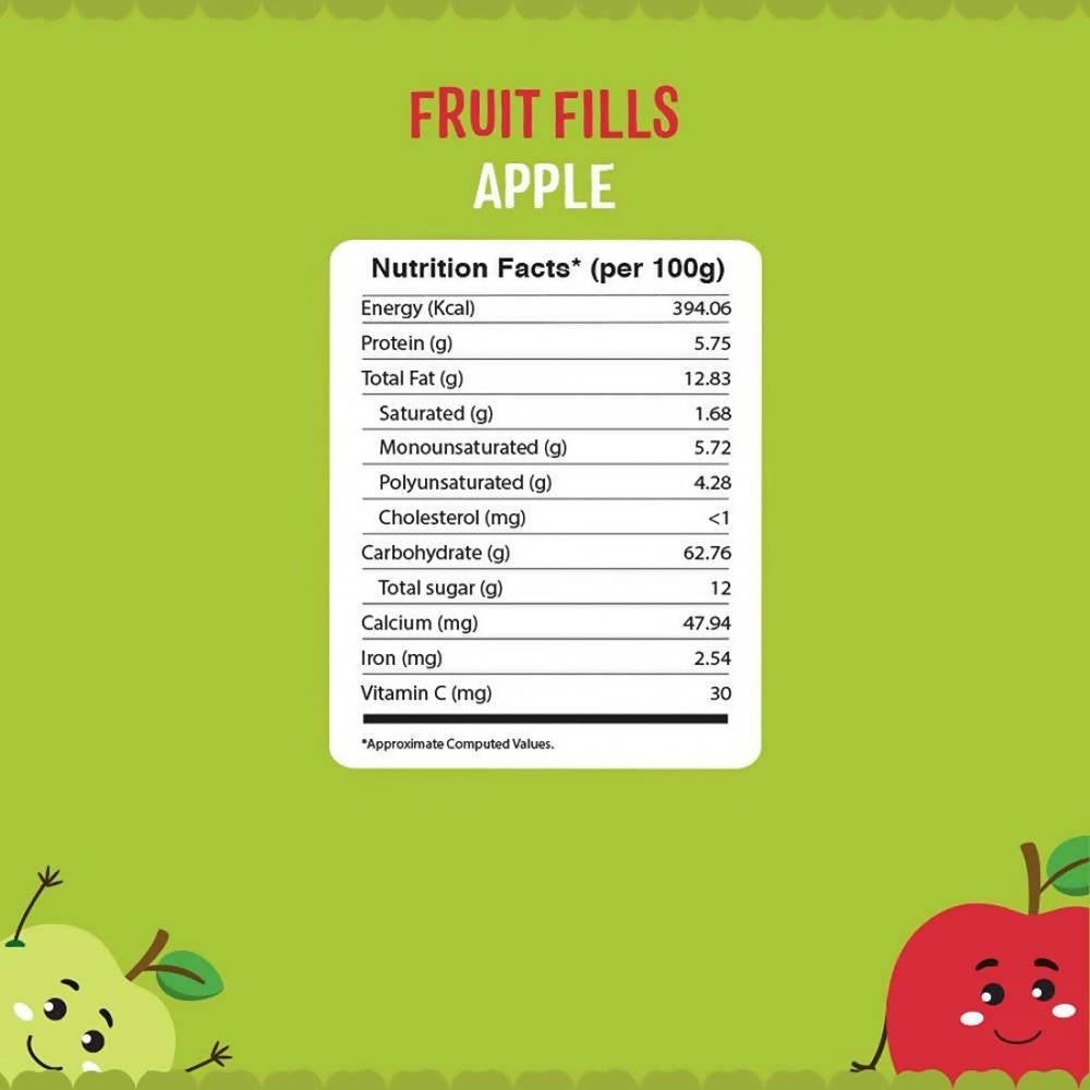 Timios Apple Fruit Fills Snack For Kids