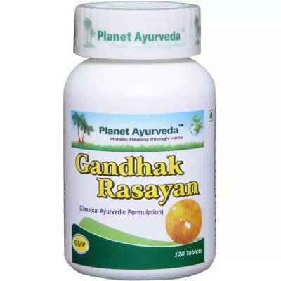 Planet Ayurveda Gandhak Rasayan Tablets