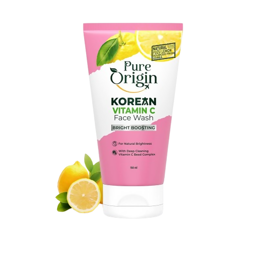 Pure Origin Korean Vitamin C Bright Boosting Face Wash