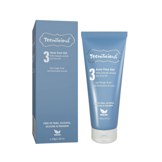 Teenilicious Acne Face Gel With 2% Salicylic Acid & Tea Tree Oil