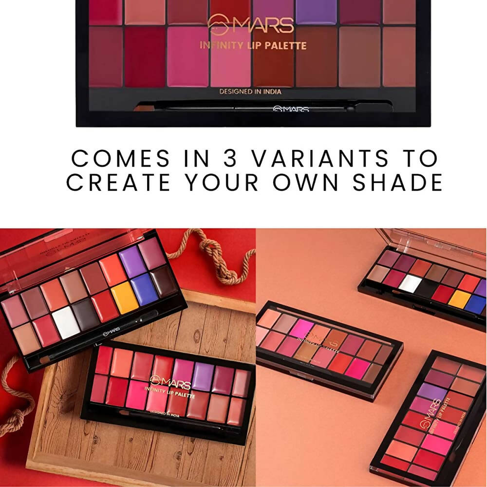 MARS Infinity Lip Palette - 01(Multicolor)
