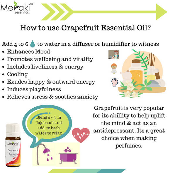 Meraki Essentials Grapefruit Essential Oil