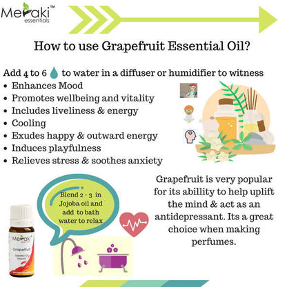 Meraki Essentials Grapefruit Essential Oil