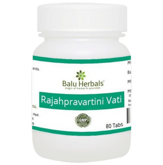Balu Herbals Rajapravarthini Vati Tablets