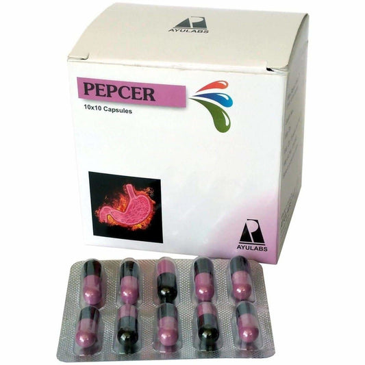 Buy Ayulabs Ayurveda Pepcer Capsules from DrMediCart, Ship from India to USA