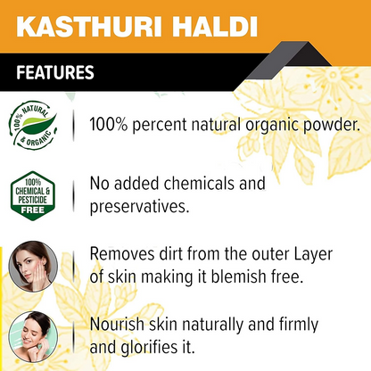 Florecer kasturi Haldi Powder