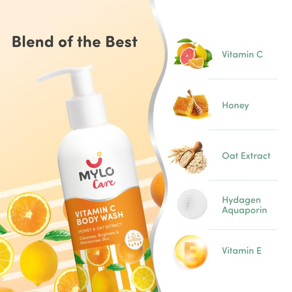 Mylo Care Vitamin C Body Wash with Honey