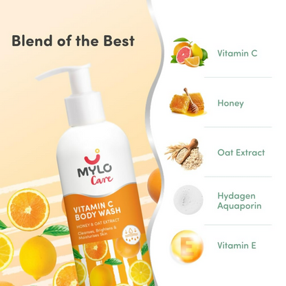 Mylo Care Vitamin C Body Wash with Honey