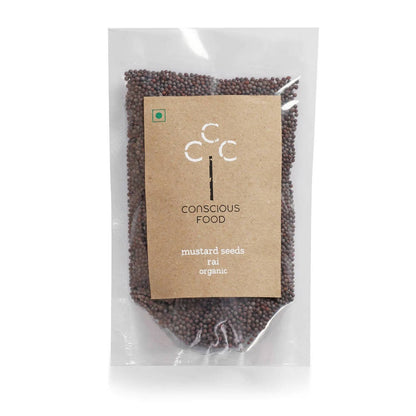 Conscious Food Organic Mustard Seeds 100gm