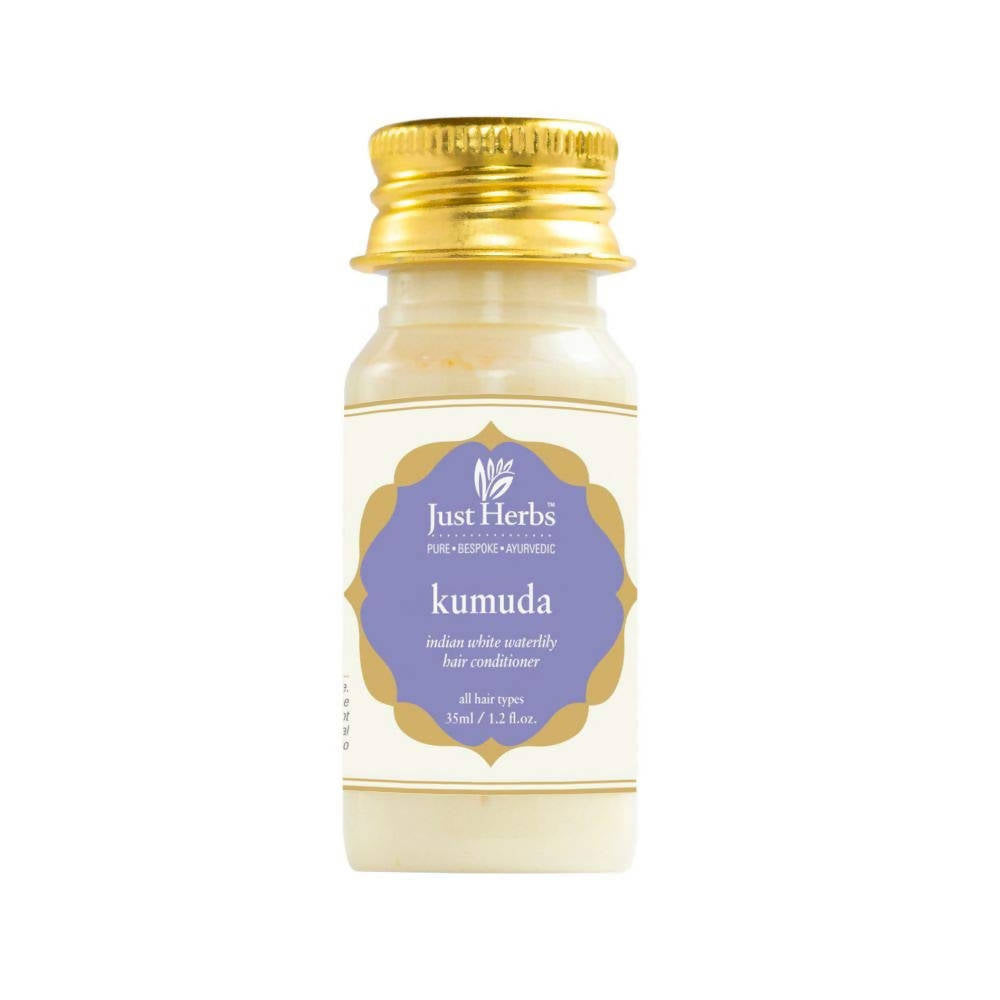 Buy Just Herbs Kumuda Indian White Waterlily Hair Conditioner from DrMediCart, Ship from India to USA