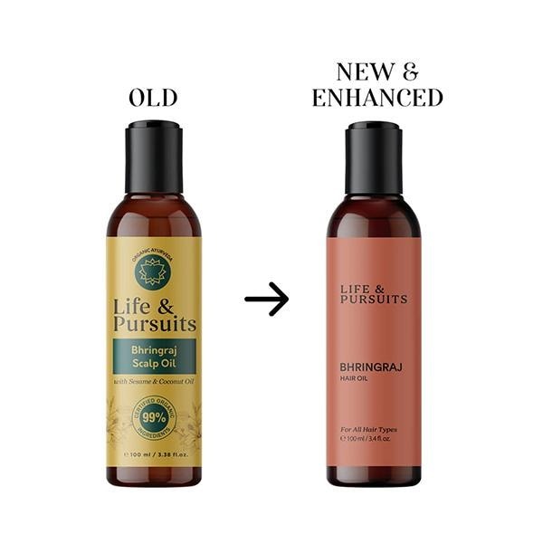 Life & Pursuits Organic Bhringraj Scalp Oil