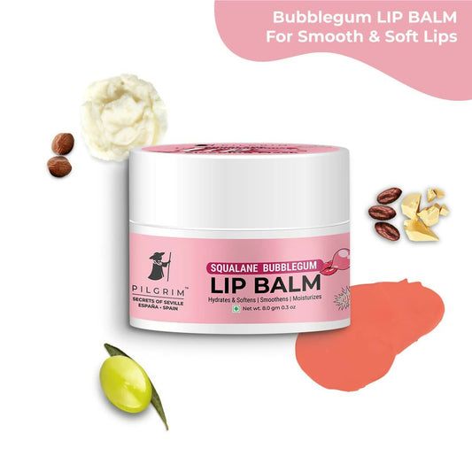 Buy Pilgrim Spanish Lip Balm (Bubblegum) For Dark Lips, Soothing & Hydrating Dry & Chapped Lips from DrMediCart, Ship from India to USA