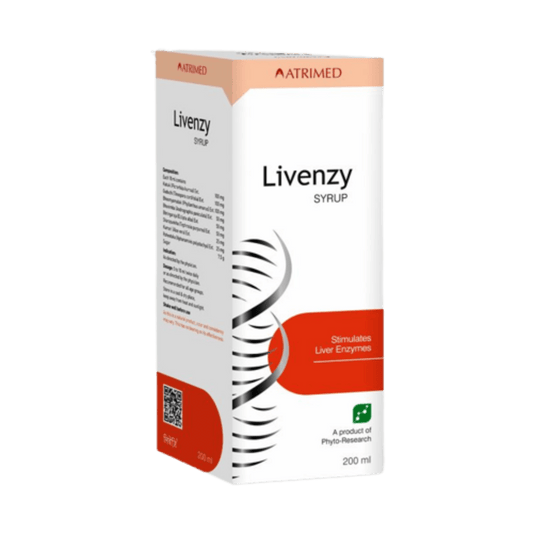Atrimed Ayurvedic Livenzy Syrup
