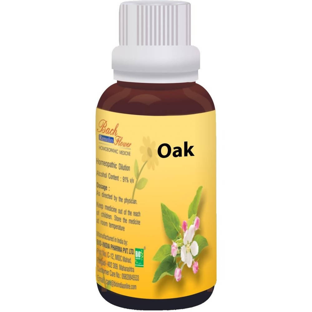 Buy Bio India Homeopathy Bach Flower Oak Dilution from DrMediCart, Ship from India to USA