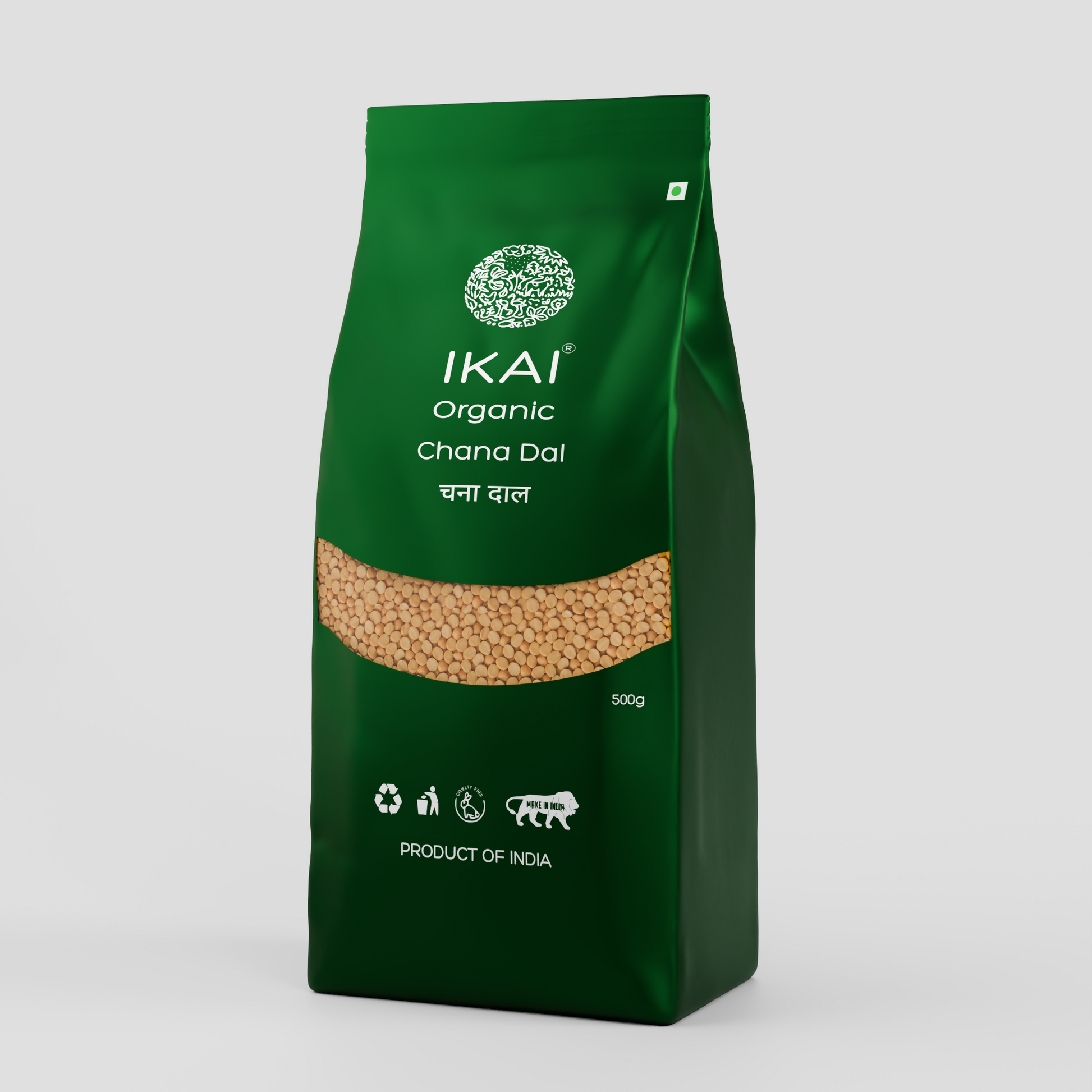 IKAI Organic Chana Dal